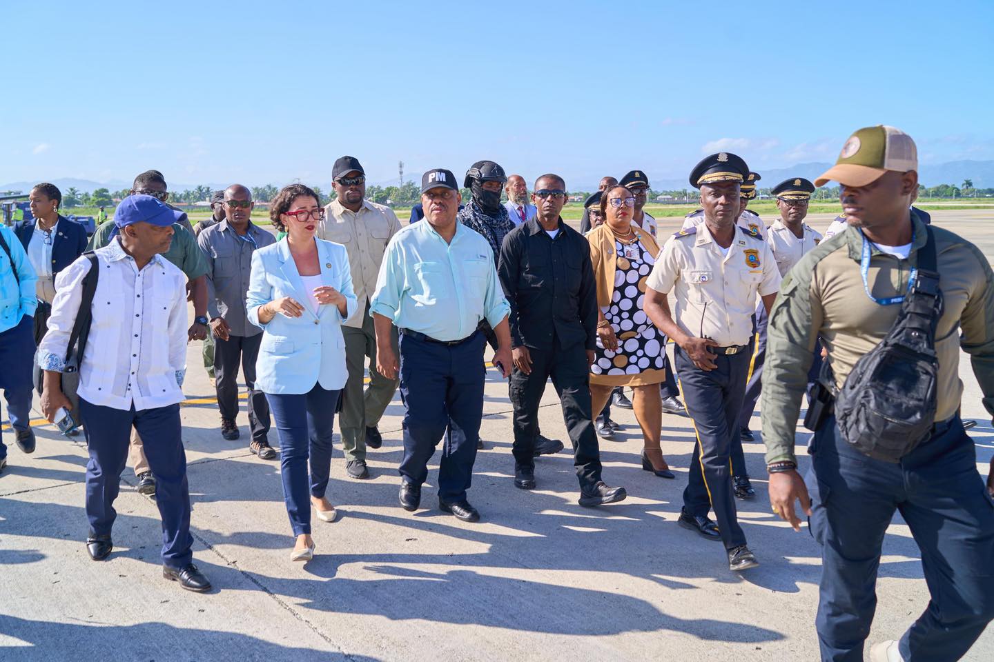 Le Premier ministre Garry Conille en visite dans le Nord